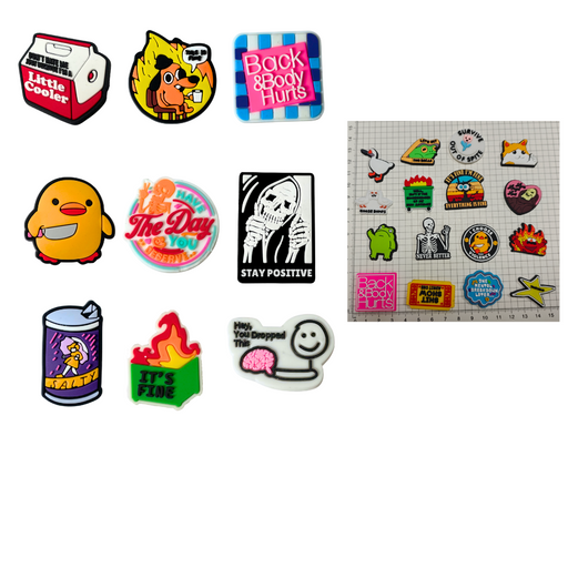 25PC  Funny Charm Magnets