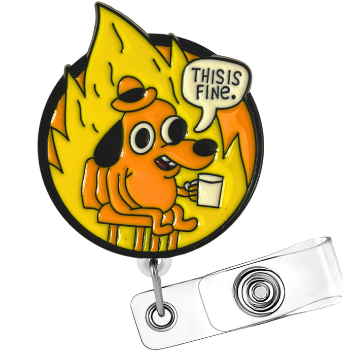 Enamel Badge Reel