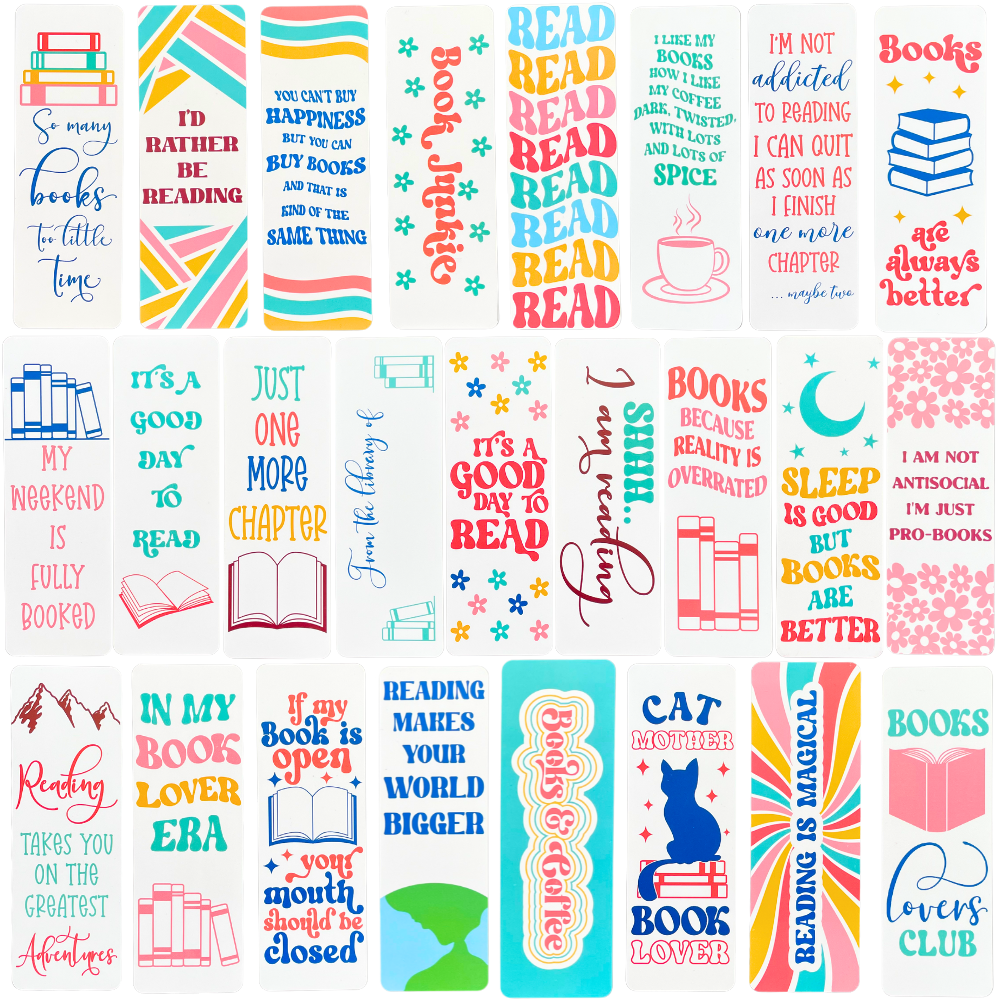 25PC Bookmarks