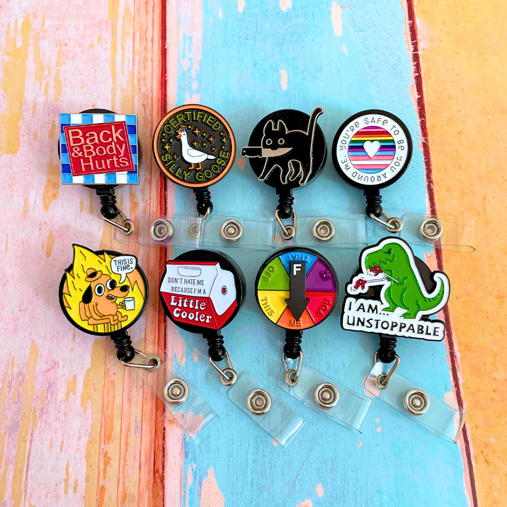 Enamel Badge Reel