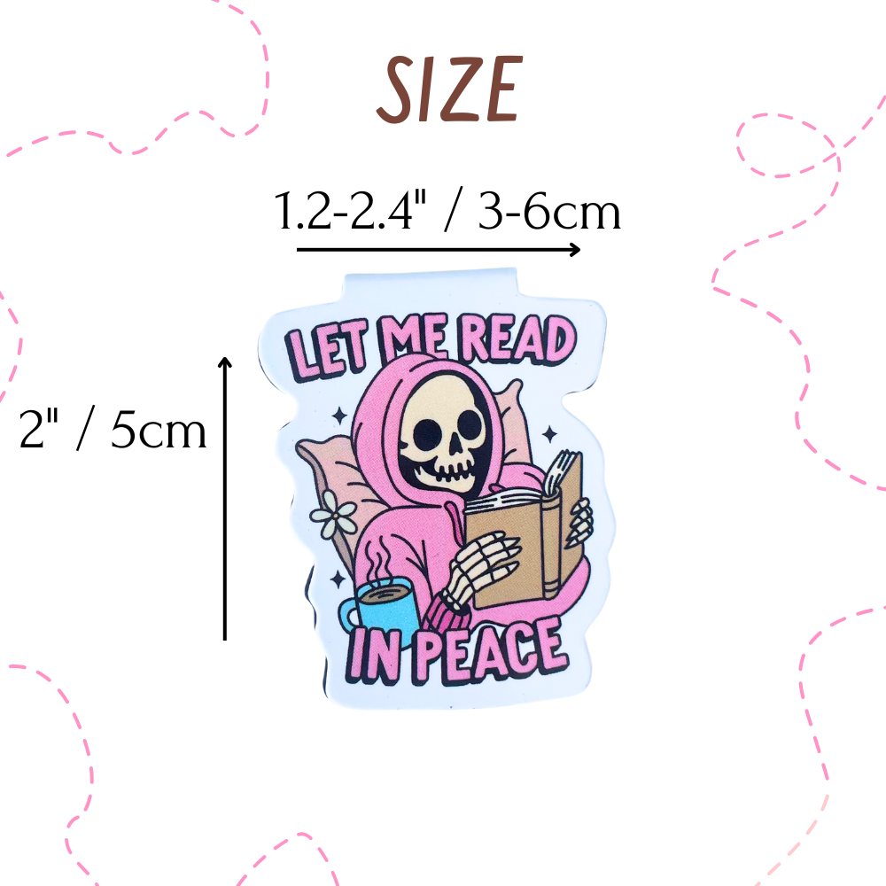 16PC Funny Magnetic Bookmarks