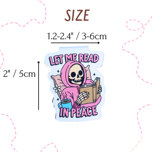 16PC Funny Magnetic Bookmarks