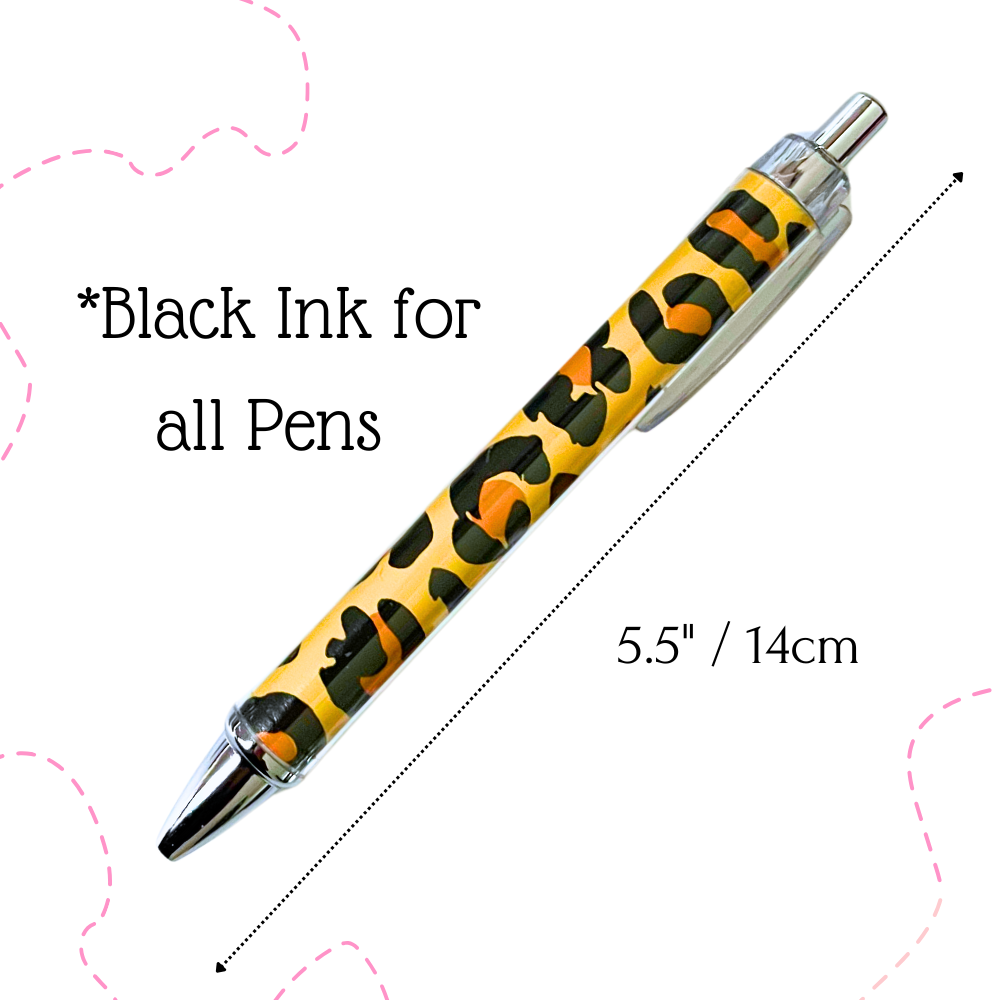 10PC Cheetah Pens