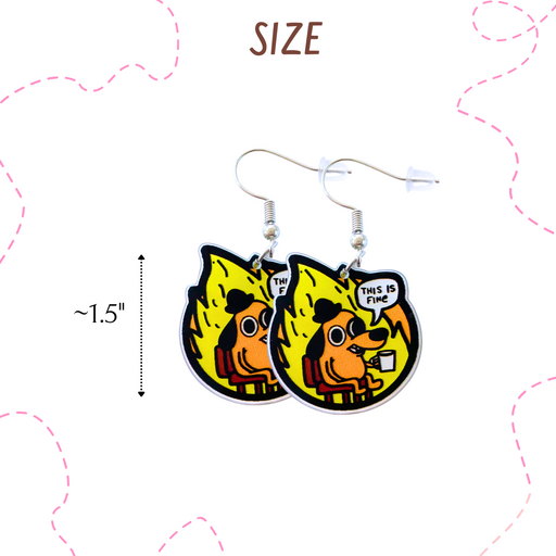 9PC Funny Earrings