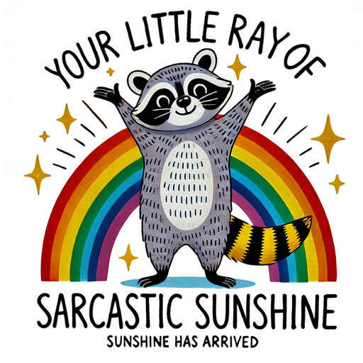 50PC Raccoon Stickers