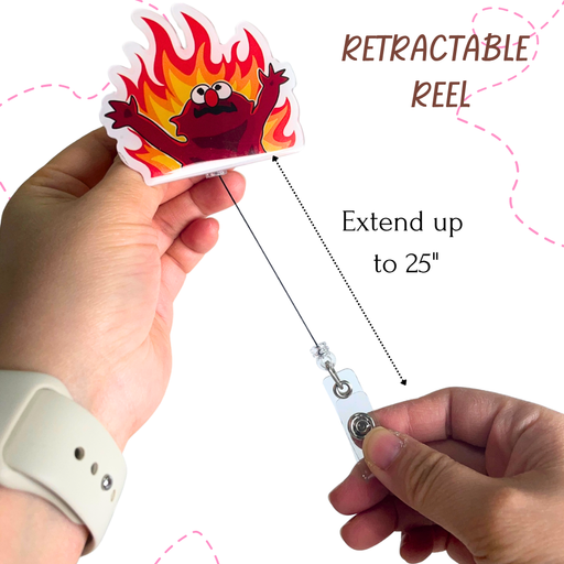 Enamel Badge Reel