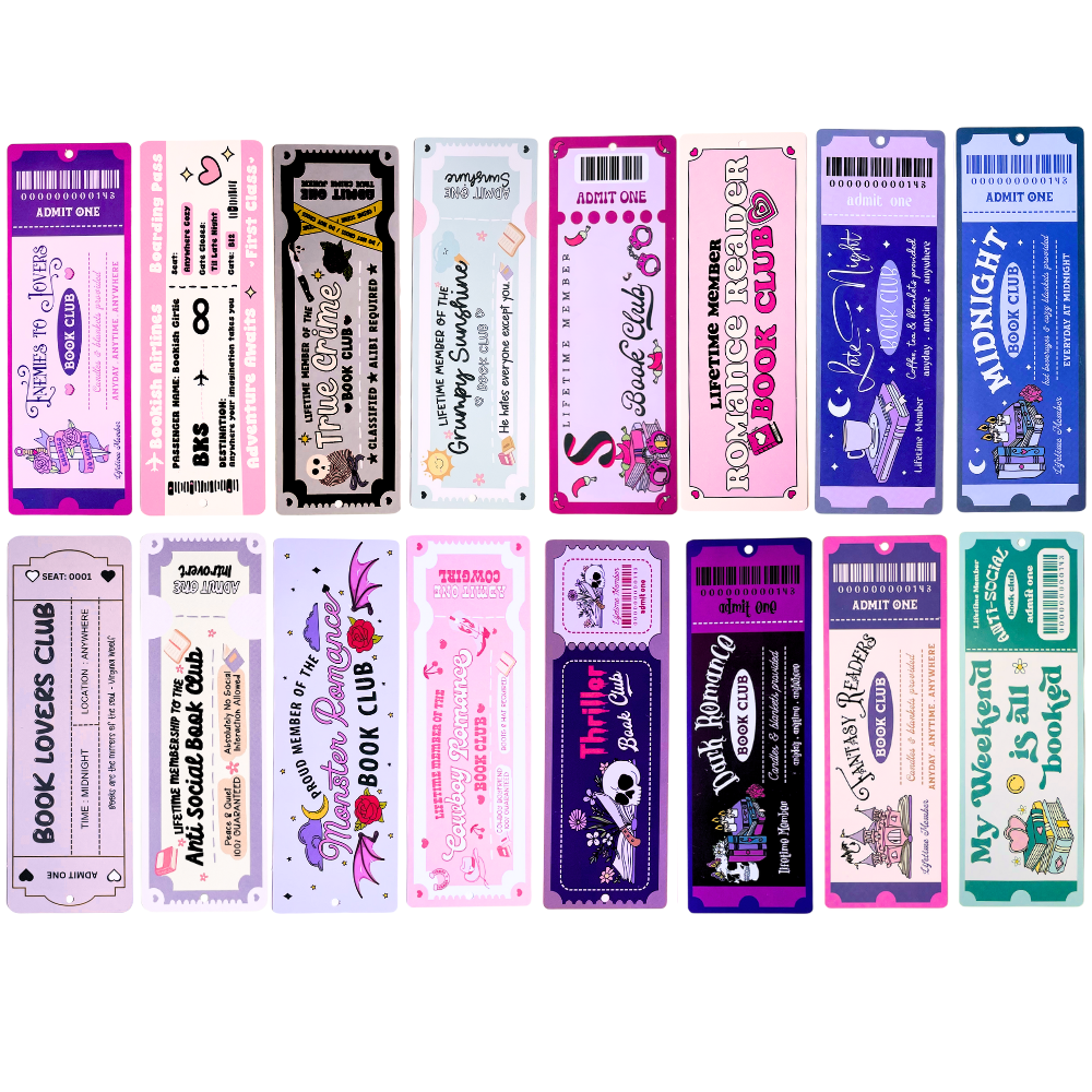 80PC Cute Bookmarks