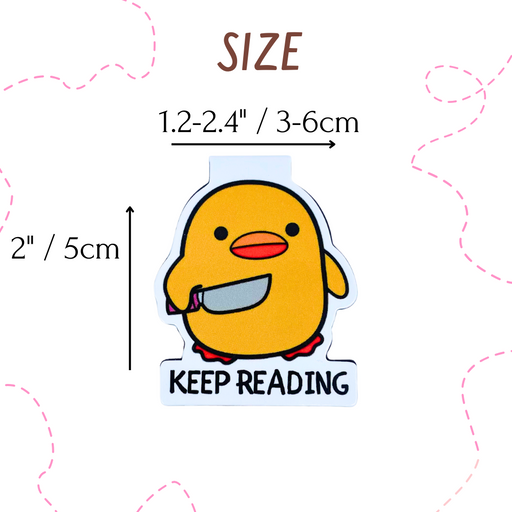 16PC Funny Magnetic Bookmarks