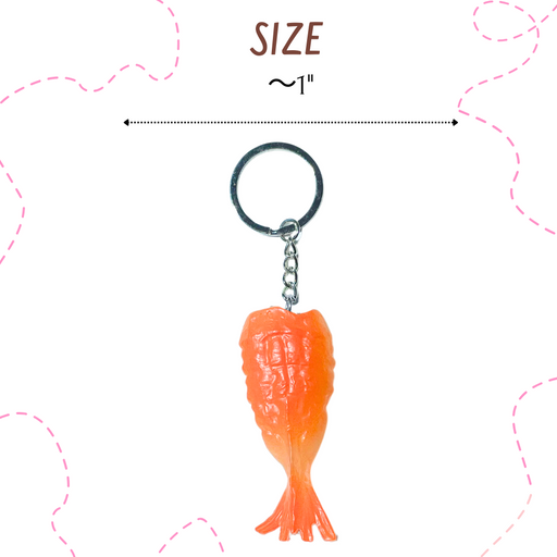 8PC Sushi Keychains