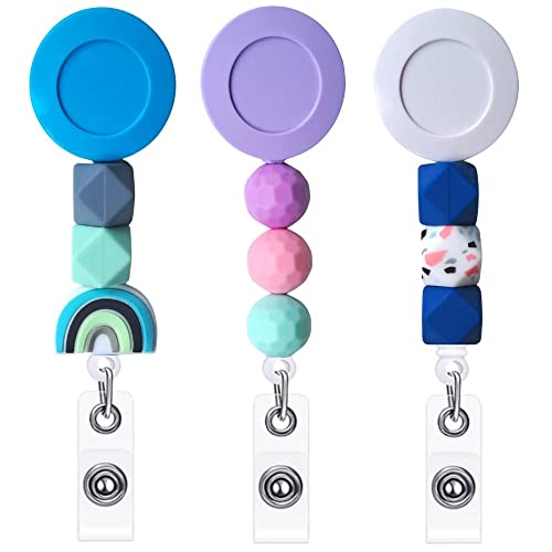 Beaded Badge Reel Set