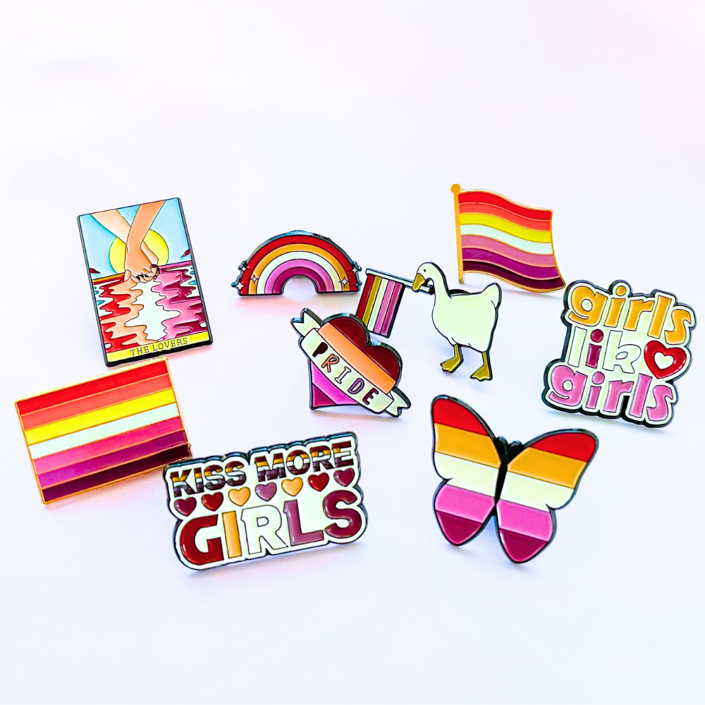 9PC Lesbian Pins
