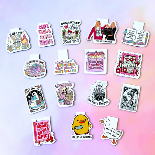 16PC Funny Magnetic Bookmarks