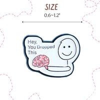 Twelve Times the Laughs Enamel Pins