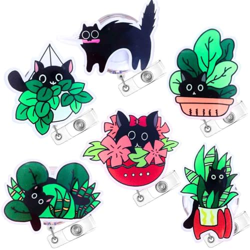 Purrfect Badge Reel Pack