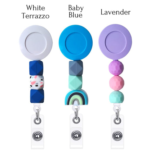 Beaded Badge Reel Set