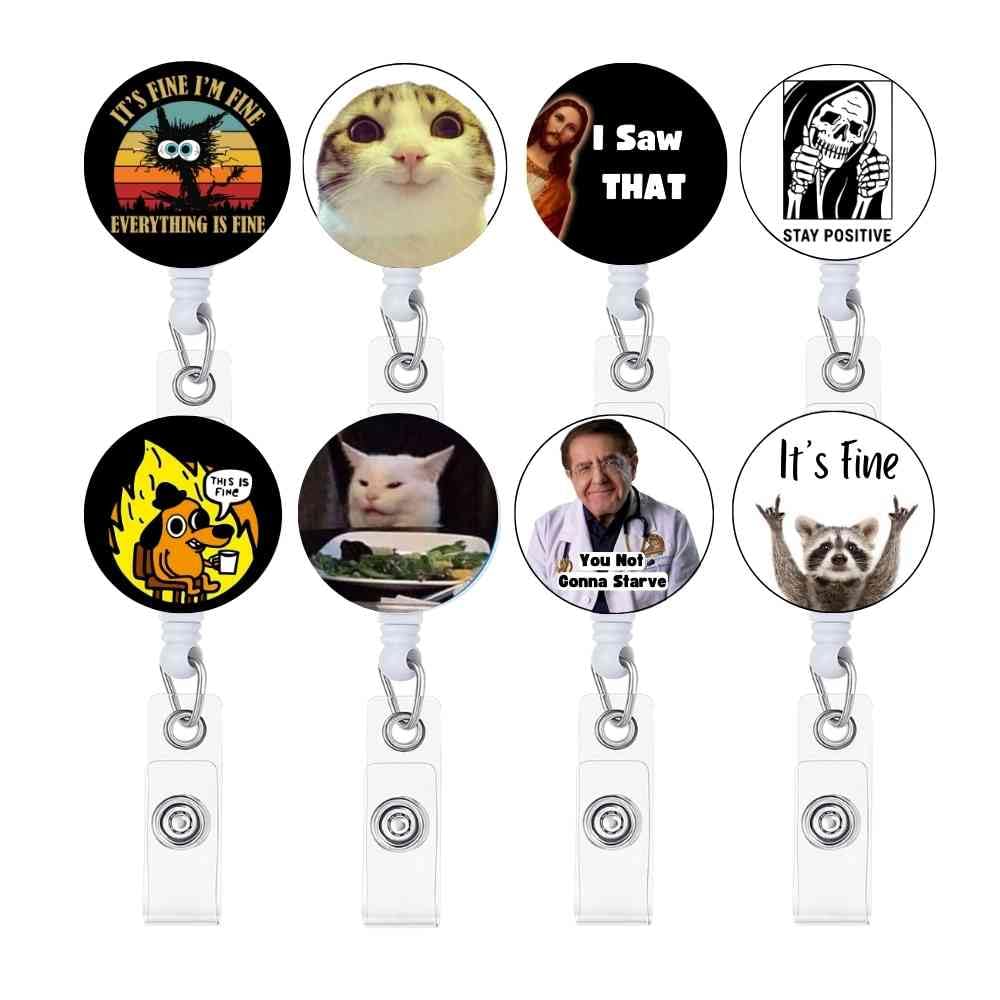 Badge Reel Nurse Vibes