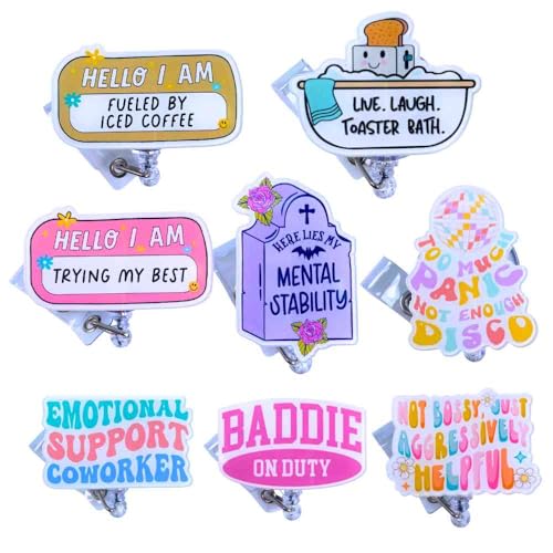 Quirky Work Badges