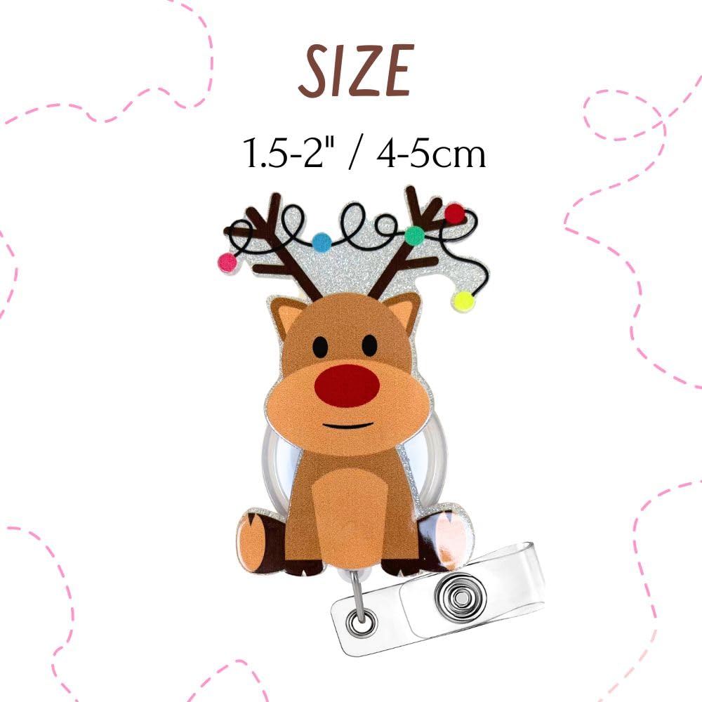 Christmas Badge Reel Set