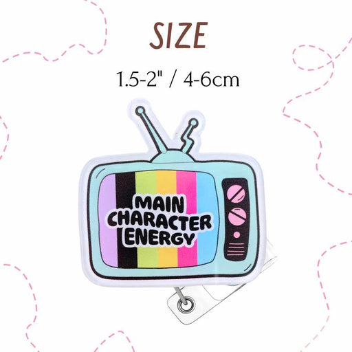 Giggle Badge Reel Set