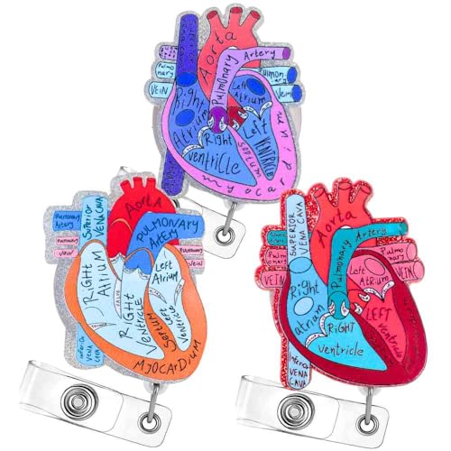 Heart Badge Reel Set