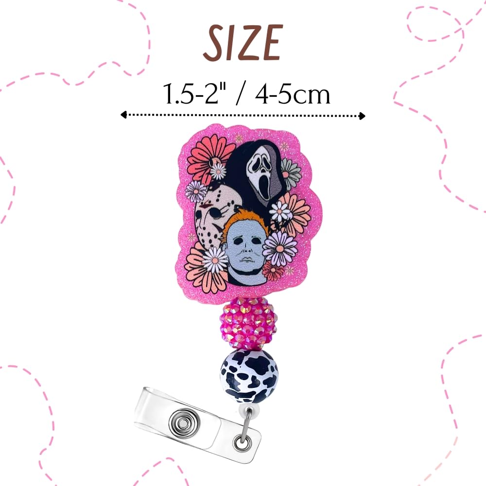 Beaded Badge Reel Single Parent
