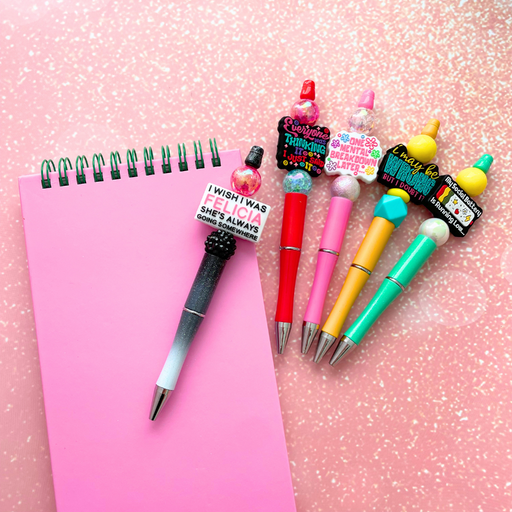 5PC Funny Beaded Pens