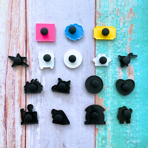 16PC  Funny Shoe Charms