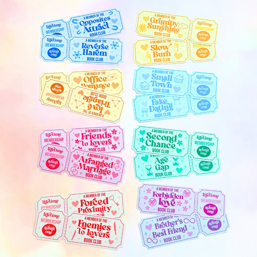 16PC Book Trope Bookmarks