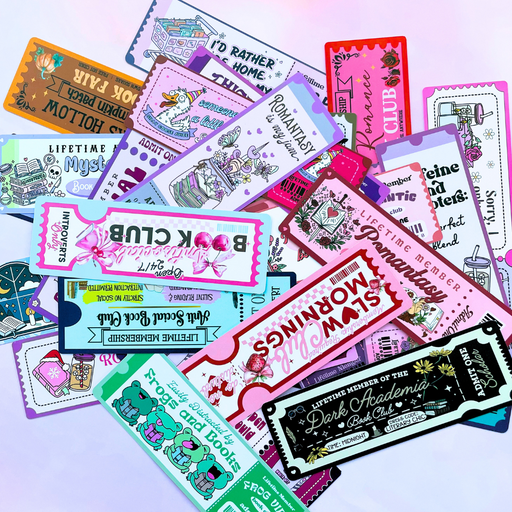30PC  Book Club Bookmarks