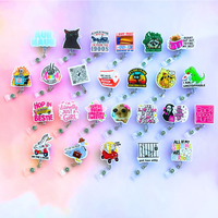 25PC  Funny Badge Reels