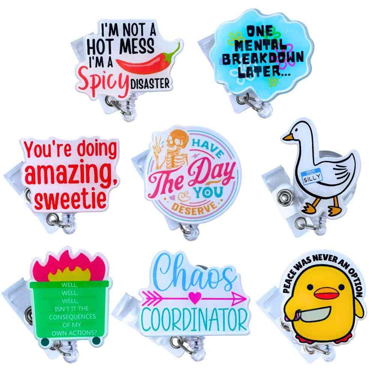 Quirky Badge Reels