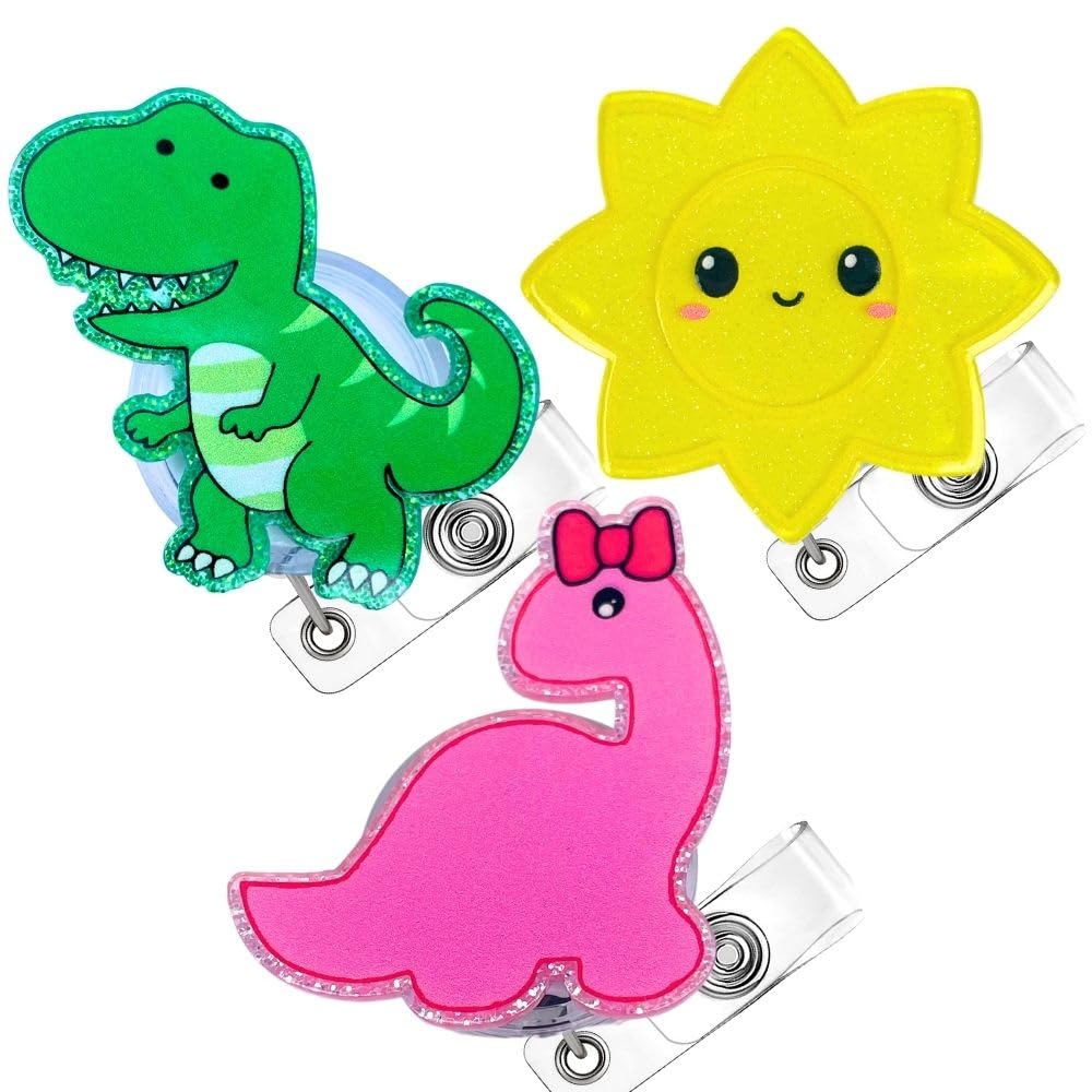 The Whimsical Trio Badge Reel