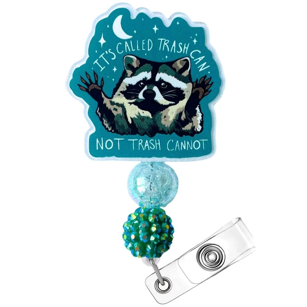 Racoon Badge Reel