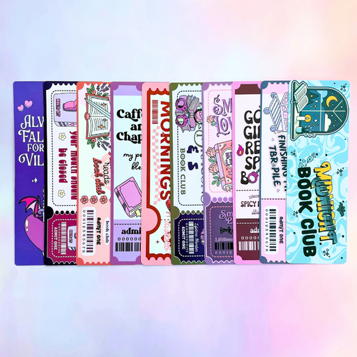 30PC  Book Club Bookmarks