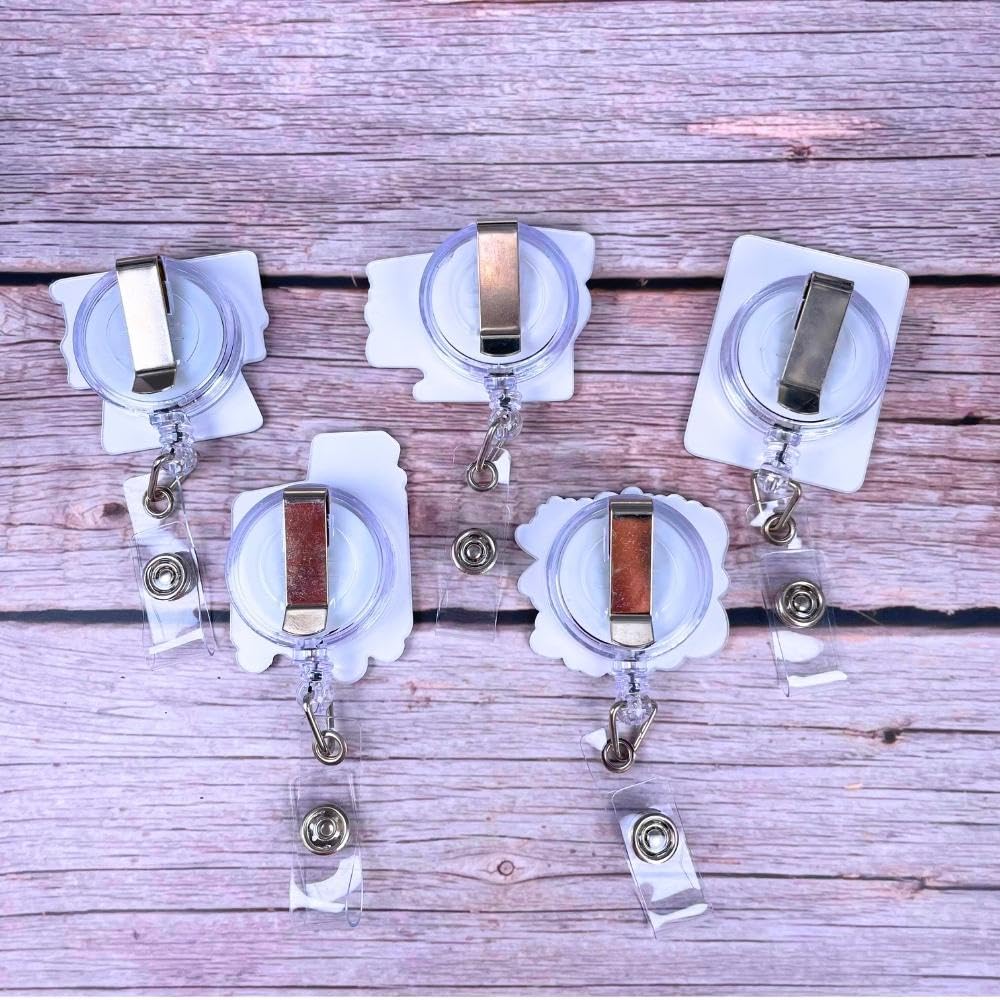 Nurse Humor Badge Reel Clips