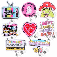 Giggle Badge Reel Set