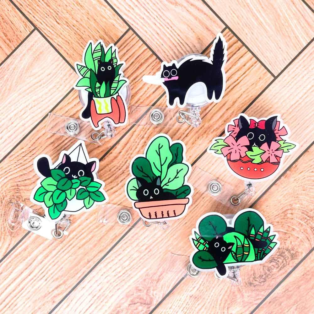 Purrfect Badge Reel Pack