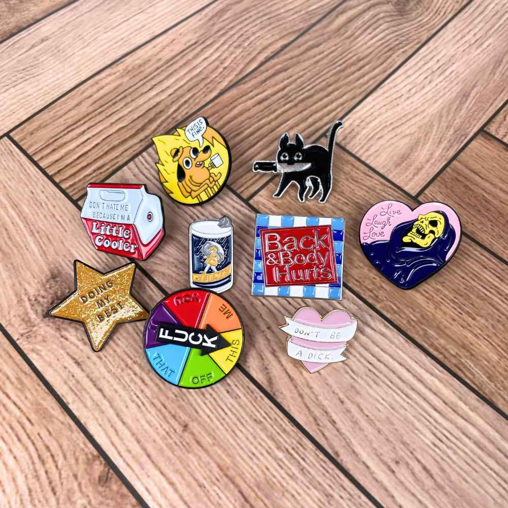 Enamel Pins & Giggle
