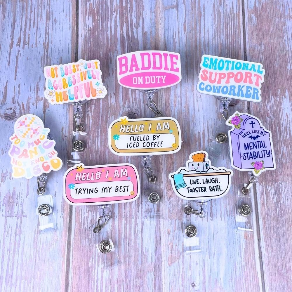 Quirky Work Badges