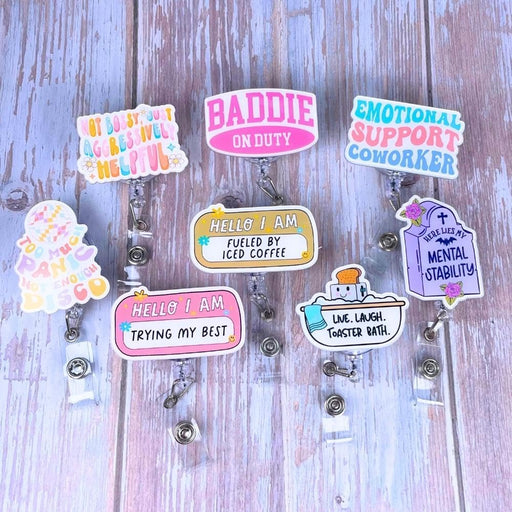 Quirky Work Badges