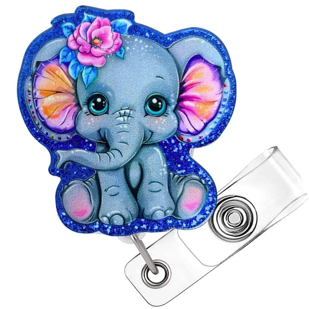 Elephant Badge Reel