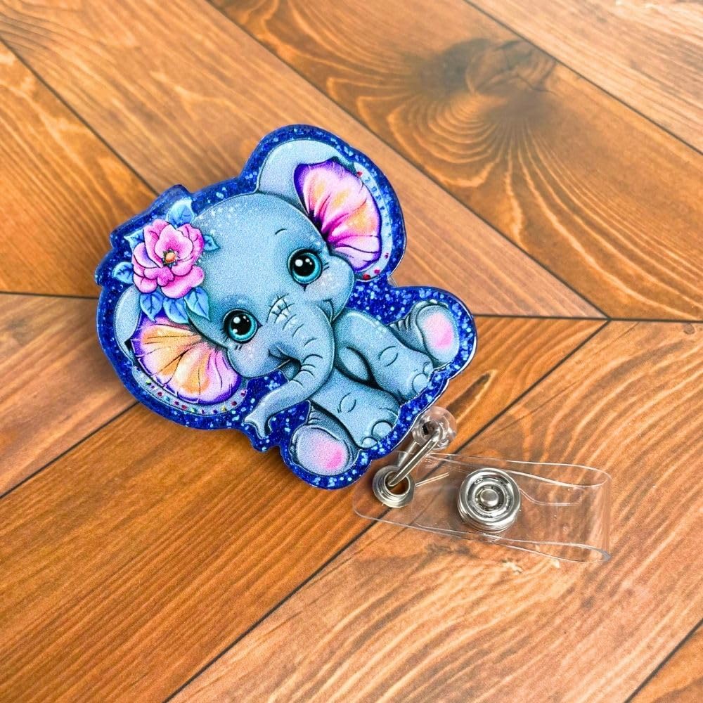 Elephant Badge Reel