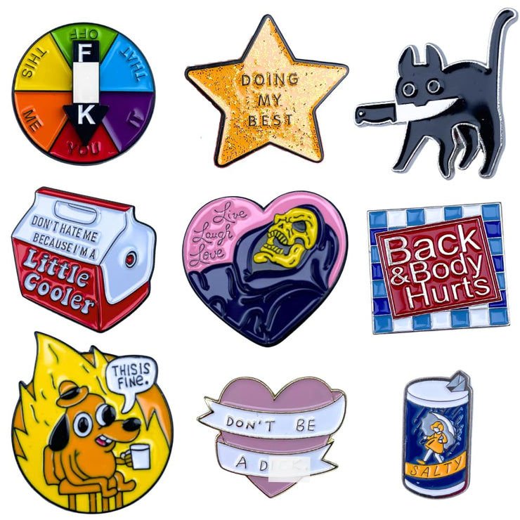 Enamel Pins & Giggle
