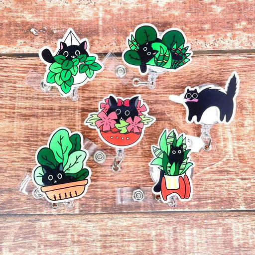 Purrfect Badge Reel Pack