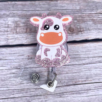 Cow Badge Reel