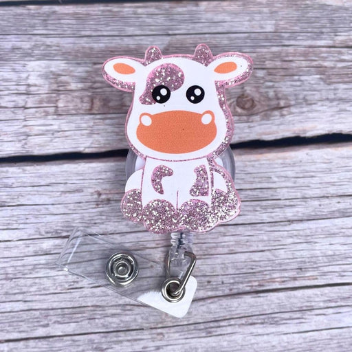 Cow Badge Reel