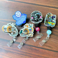 Cat Badge Reel