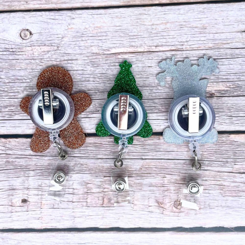 Christmas Badge Reel Set