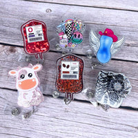 Cow Badge Reel