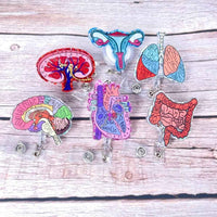 Organ-ized Care Badge Reel